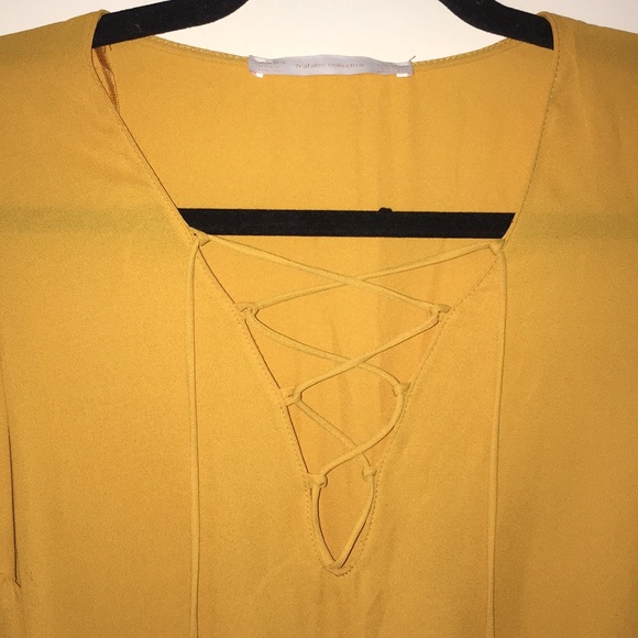 Zara Onesie Peasant Top - Picture 2 of 8